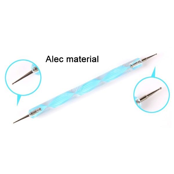 5pcs 2way nail art dotting pens acrylic handle diy painting dot pen manicure tools mv99, Silver
5pcs 2way nail art dotting pens acrylic handle diy painting dot pen manicure tools mv99, Silver