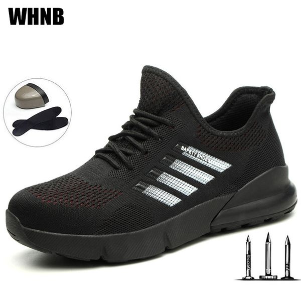 steel toe safety shoes men breathable deodorant lightweight safety shoes wear-resistant anti-smashing anti-piercing work boots, Black
steel toe safety shoes men breathable deodorant lightweight safety shoes wear-resistant anti-smashing anti-piercing work boots, Black