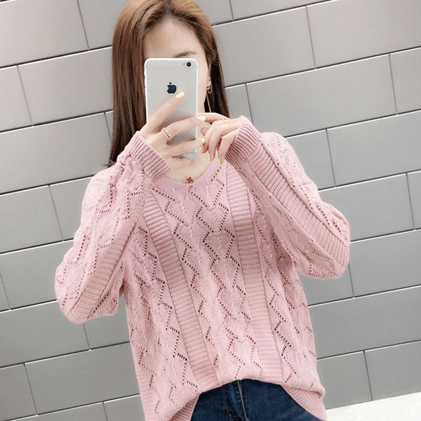 women's sweaters spring women knitted pullover hollow out thin v-neck fashion pullovers jumper female summer pull femme knitting sweate, White;black
women's sweaters spring women knitted pullover hollow out thin v-neck fashion pullovers jumper female summer pull femme knitting sweate, White;black