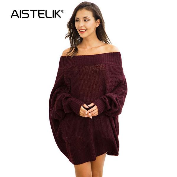 women's sweaters aistelik 2021 autumn and winter style european american lazy wind loose plus size sweater female off-shoulder, White;black
women's sweaters aistelik 2021 autumn and winter style european american lazy wind loose plus size sweater female off-shoulder, White;black