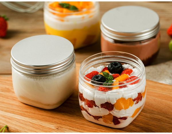 320ml clear cake box with aluminium lid ice cream mousse cake box container wedding gift packing boxes
320ml clear cake box with aluminium lid ice cream mousse cake box container wedding gift packing boxes