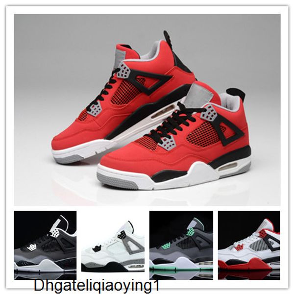 with box wholesale 4 white cement bred fire red iv 4s men women basketball shoes sneakers sports trainers size 36-47, Black
with box wholesale 4 white cement bred fire red iv 4s men women basketball shoes sneakers sports trainers size 36-47, Black