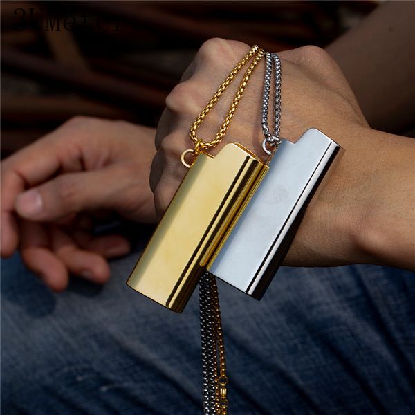 3umeter 2019 new hip hop pendant necklace for men women metal lighter set necklace gold silver gift drop shipping
3umeter 2019 new hip hop pendant necklace for men women metal lighter set necklace gold silver gift drop shipping