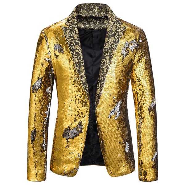 charm men's blazer homme casual fit suit coat blazer men sequin party patchwork cardigan for men sobretudo masculino, White;black
charm men's blazer homme casual fit suit coat blazer men sequin party patchwork cardigan for men sobretudo masculino, White;black