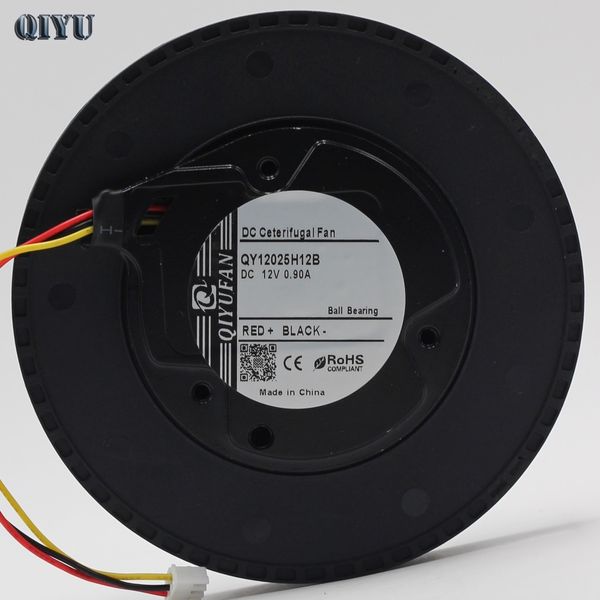 12025 dc 12v high-end car air purifier fan purifier centrifugal fan 12cm round double ball bearing ,120*25(mm
12025 dc 12v high-end car air purifier fan purifier centrifugal fan 12cm round double ball bearing ,120*25(mm