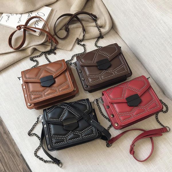 дизайнер-заклепки искусственная кожа crossbody сумки для женщин 2019 мини плечо сумка женская дорожная цепочка сумки и кошельки
дизайнер-заклепки искусственная кожа crossbody сумки для женщин 2019 мини плечо сумка женская дорожная цепочка сумки и кошельки
