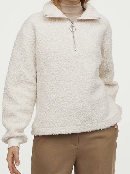 overplus of goods exported to europe and us women's 2019 autumn and winter new products stand collar plus velvet long-sleeved co, Black;white
overplus of goods exported to europe and us women's 2019 autumn and winter new products stand collar plus velvet long-sleeved co, Black;white