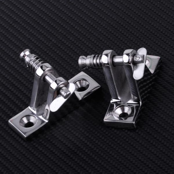 dwcx 2pcs stainless steel boat bimini 90 degree deck hinge with quick release pin marine fitting hardware 5.6 x 1.8 x 3.2cm
dwcx 2pcs stainless steel boat bimini 90 degree deck hinge with quick release pin marine fitting hardware 5.6 x 1.8 x 3.2cm