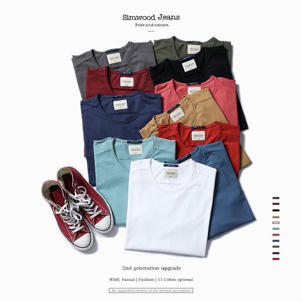 Simwood 2017 New Arrival Autumn Long Sleeve T Shirt Men Causal Fashion Young 100 %Cotton T Shirts Tops Tees Plus Size Tl3505
Simwood 2017 New Arrival Autumn Long Sleeve T Shirt Men Causal Fashion Young 100 %Cotton T Shirts Tops Tees Plus Size Tl3505