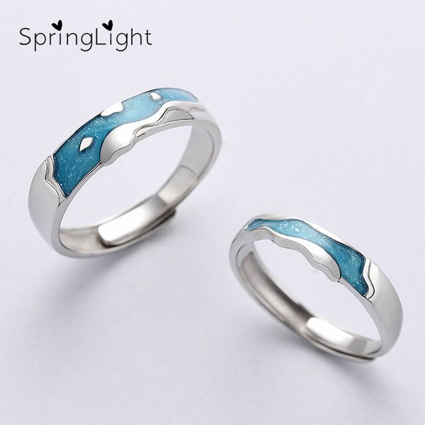 springlight unique adjustable blue ring real 925 sterling silver fine jewelry wedding couple rings for women girlfriend gift, Golden;silver
springlight unique adjustable blue ring real 925 sterling silver fine jewelry wedding couple rings for women girlfriend gift, Golden;silver