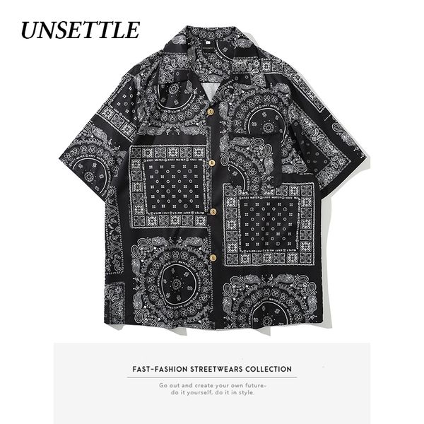 unsettle 2020ss men summer streetwear cashew pattern print hawaiian shirts hip hop fashion casual short sleeve button down, White;black
unsettle 2020ss men summer streetwear cashew pattern print hawaiian shirts hip hop fashion casual short sleeve button down, White;black