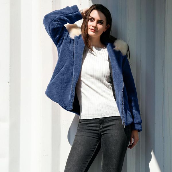 women casual solid faux ladies faux fur outwear cardigan lady autumn winter coat women sweater zipper kurtka damska casacos ed, Black
women casual solid faux ladies faux fur outwear cardigan lady autumn winter coat women sweater zipper kurtka damska casacos ed, Black