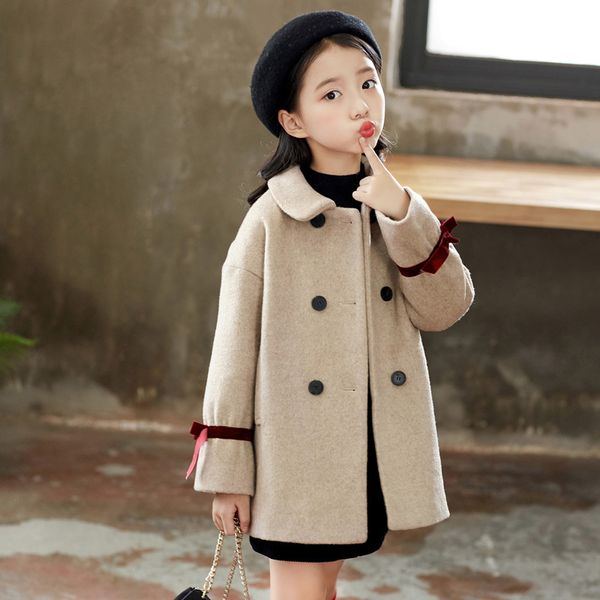 toddler baby girls warm woolen bowknot outerwear winter autumn fashion sweet kids long jacket coat for girls clothes, Blue;gray
toddler baby girls warm woolen bowknot outerwear winter autumn fashion sweet kids long jacket coat for girls clothes, Blue;gray