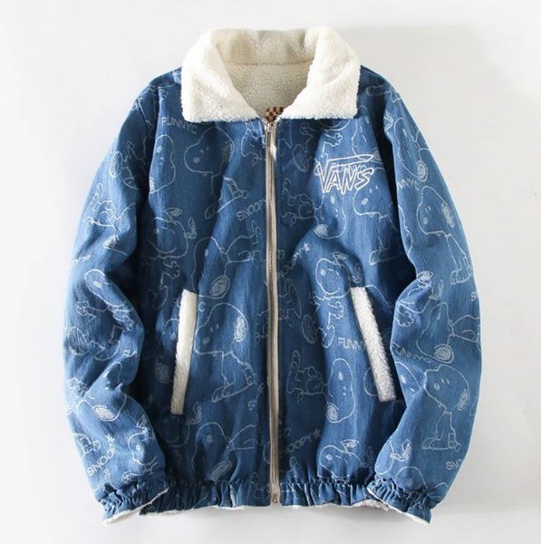 vans * snoopy мужских курток американского дизайнера куртка роскошь ткань высокого качество ab боковая реверсивная куртка ограничена овчина, Black;brown
vans * snoopy мужских курток американского дизайнера куртка роскошь ткань высокого качество ab боковая реверсивная куртка ограничена овчина, Black;brown