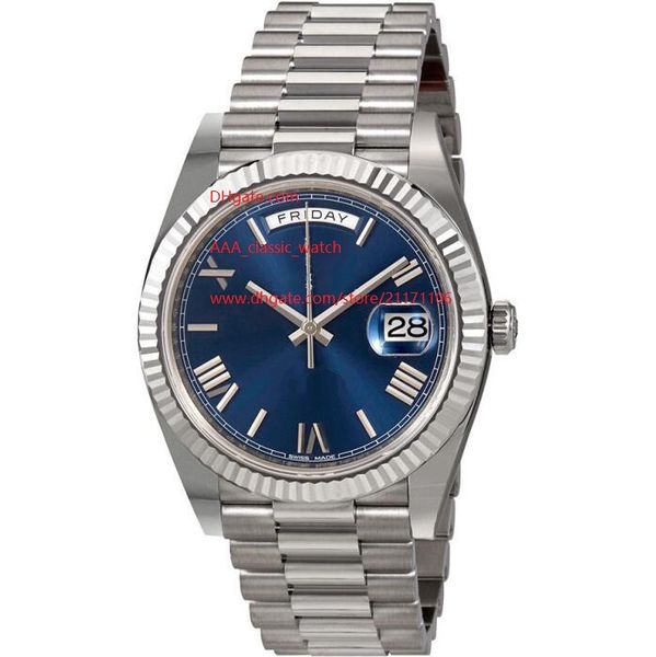 Factory Supplier Top quality Luxury AAA Wristwatches Sapphire Automatic Mechanical Stainless Steel Blue Dial 41mm 228239 Mens Watch Watches
Factory Supplier Top quality Luxury AAA Wristwatches Sapphire Automatic Mechanical Stainless Steel Blue Dial 41mm 228239 Mens Watch Watches