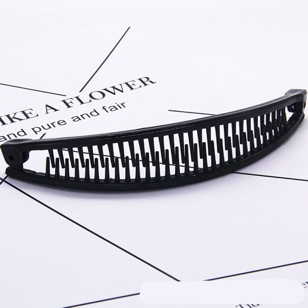 new hair claws clip fish shape banana barrettes black white hairpins hair accessories for women clamp, Golden;silver
new hair claws clip fish shape banana barrettes black white hairpins hair accessories for women clamp, Golden;silver