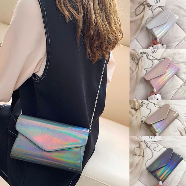 european fashion laser small square bag 2019 new pu leather women's chain handbag simple shoulder messenger bags
european fashion laser small square bag 2019 new pu leather women's chain handbag simple shoulder messenger bags