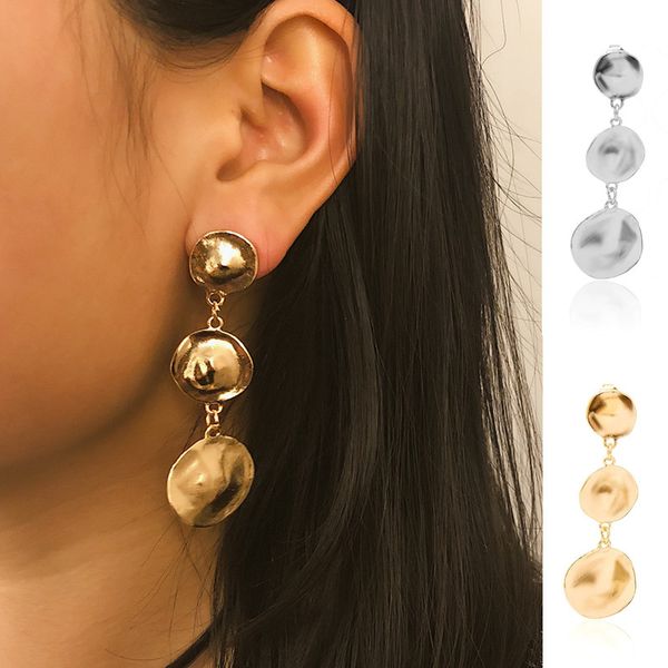 diezi vintage irregular round tassel earring for women girls gift 2019 new metal gold silver clip earrings jewelry wholesale
diezi vintage irregular round tassel earring for women girls gift 2019 new metal gold silver clip earrings jewelry wholesale