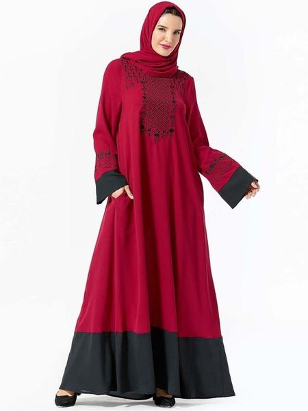 ethnic clothing mc209355 hijab dress women's musulman embroidery splicing pocket muslim long (excluding headscarf) turkish islamic, Red
ethnic clothing mc209355 hijab dress women's musulman embroidery splicing pocket muslim long (excluding headscarf) turkish islamic, Red