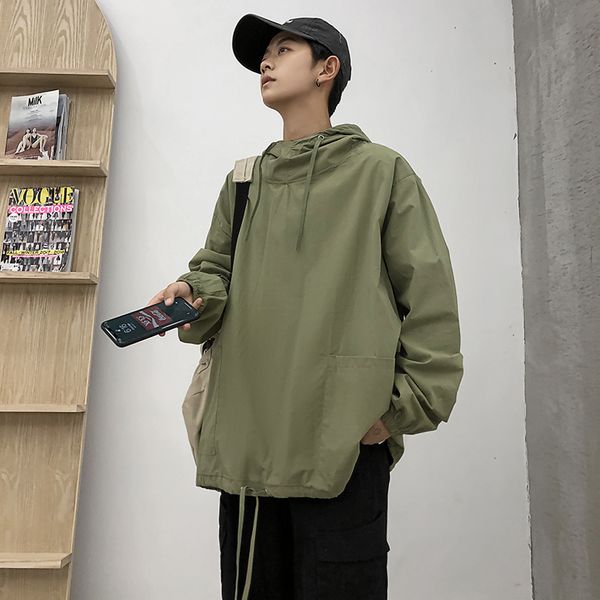 autumn new tooling jacket men fashion solid color casual big pocket jacket man streetwear wild hip hop loose bomber, Black;brown
autumn new tooling jacket men fashion solid color casual big pocket jacket man streetwear wild hip hop loose bomber, Black;brown
