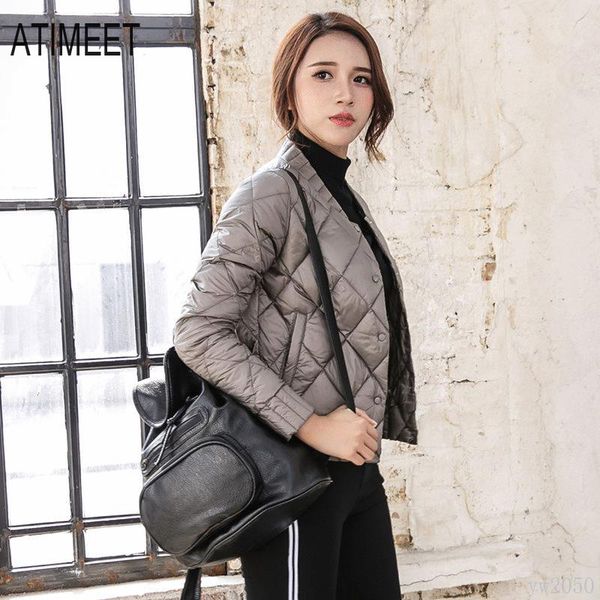 2020 new women short down jacket white duck jackets autumn casual style coats female outwear, Black
2020 new women short down jacket white duck jackets autumn casual style coats female outwear, Black
