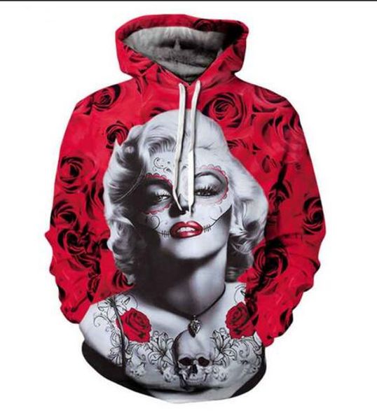 new fashion hip hop sweatshirt men women 3d casual hoodies marilyn monroe harajuku style loose pullover hoodies us0248, Black
new fashion hip hop sweatshirt men women 3d casual hoodies marilyn monroe harajuku style loose pullover hoodies us0248, Black