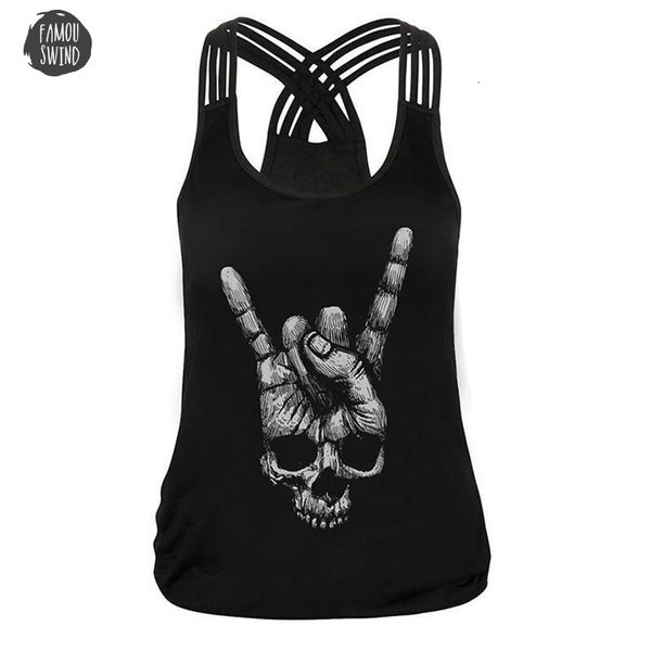 summer sleeveless vest tank women t shirt polyester black 3d print skull head camisole ws7410v, White
summer sleeveless vest tank women t shirt polyester black 3d print skull head camisole ws7410v, White