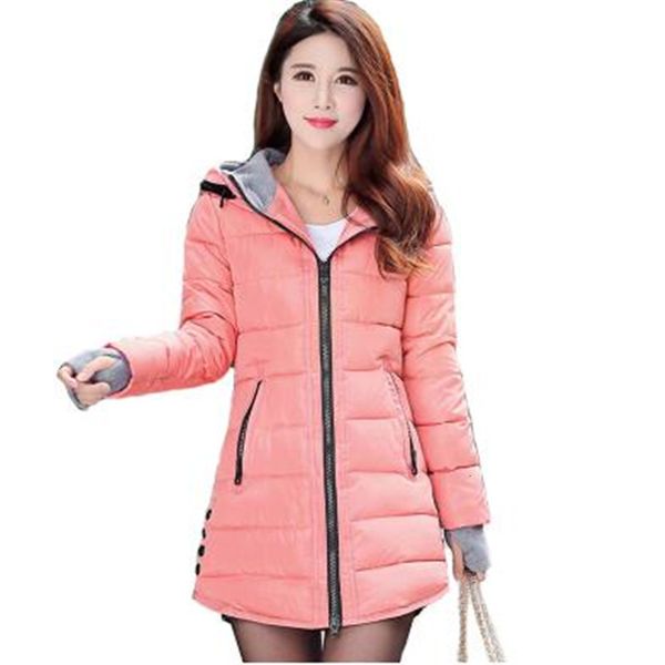 new women winter hooded warm jacket plus size candy colour cotton coated coat women long park coated jaqueta feminina, Black
new women winter hooded warm jacket plus size candy colour cotton coated coat women long park coated jaqueta feminina, Black