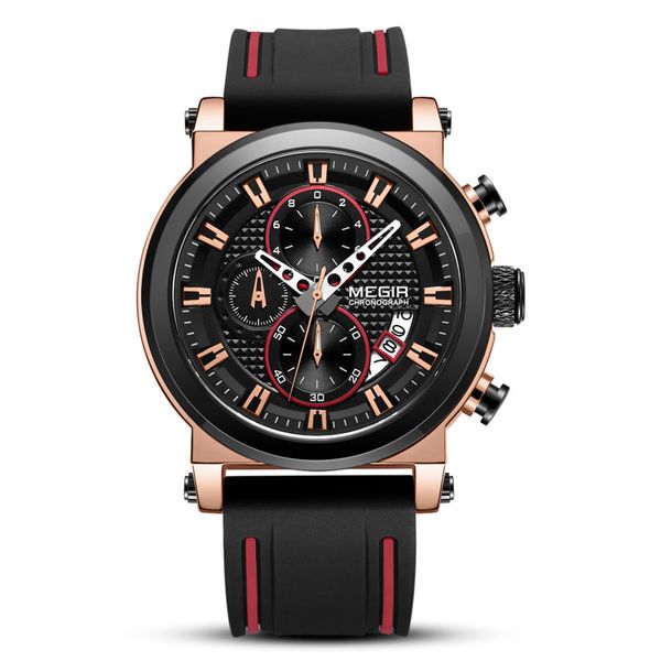 new megger megir watch men's trend sports multi-function true three-eye silicone quartz watch 2100, Slivery;brown
new megger megir watch men's trend sports multi-function true three-eye silicone quartz watch 2100, Slivery;brown
