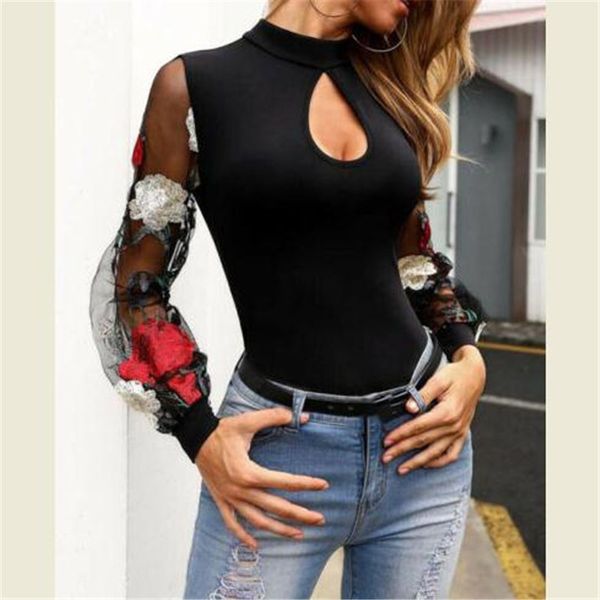 women see sheer sleeve bodysuit stretch leopard romper jumpsuit playsuit floral print long sleeve jumpsuits sunsuits new, Black;white
women see sheer sleeve bodysuit stretch leopard romper jumpsuit playsuit floral print long sleeve jumpsuits sunsuits new, Black;white
