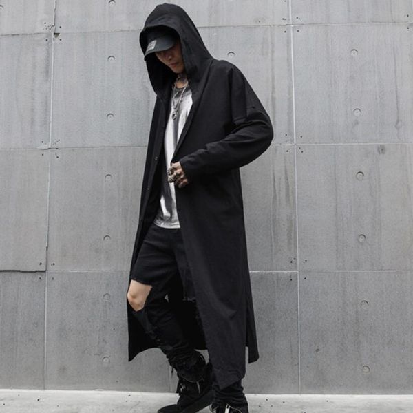 spring summer men black thin punk rock hip hop hooded trench coat long jacket mens gothic style cloak vintage hiphop cardiagn y191214, Tan;black
spring summer men black thin punk rock hip hop hooded trench coat long jacket mens gothic style cloak vintage hiphop cardiagn y191214, Tan;black