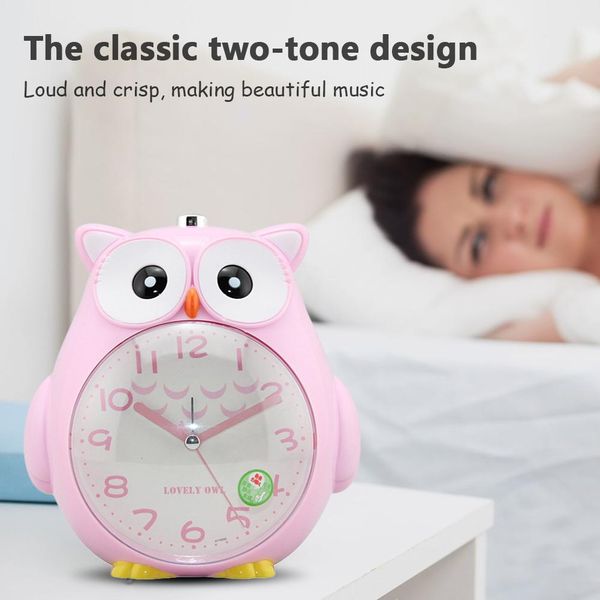 cute owl luminous alarm clock student children bed snooze function clock with soft night light loud alarm home room decor
cute owl luminous alarm clock student children bed snooze function clock with soft night light loud alarm home room decor