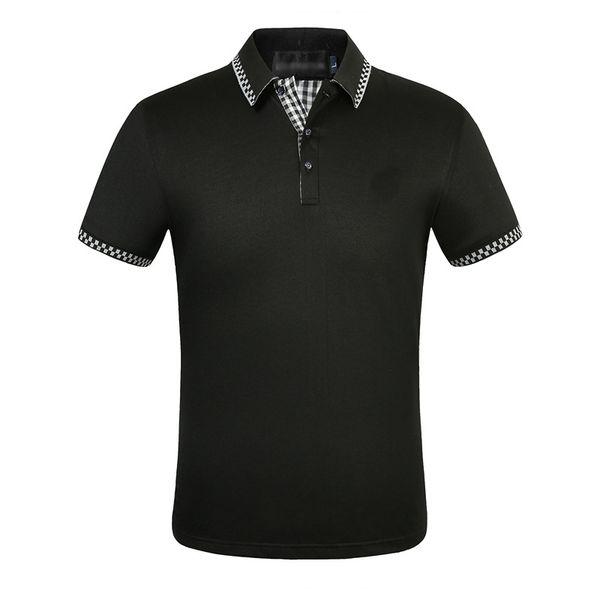 mens polo shirt new summer short sleeve collar slim casual breathable solid color business shirt xxxl, White;black
mens polo shirt new summer short sleeve collar slim casual breathable solid color business shirt xxxl, White;black