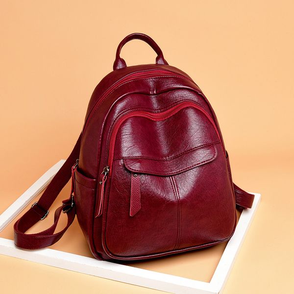 2020 designer women backpack fashion pu leather backpack casual travel backbags bolsa feminina
2020 designer women backpack fashion pu leather backpack casual travel backbags bolsa feminina