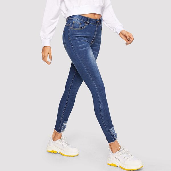 fashion women jeans button skinny ripped pocket trousers boyfriend jeans for women casual denim pants jeans mujer 2019 s10, Blue
fashion women jeans button skinny ripped pocket trousers boyfriend jeans for women casual denim pants jeans mujer 2019 s10, Blue