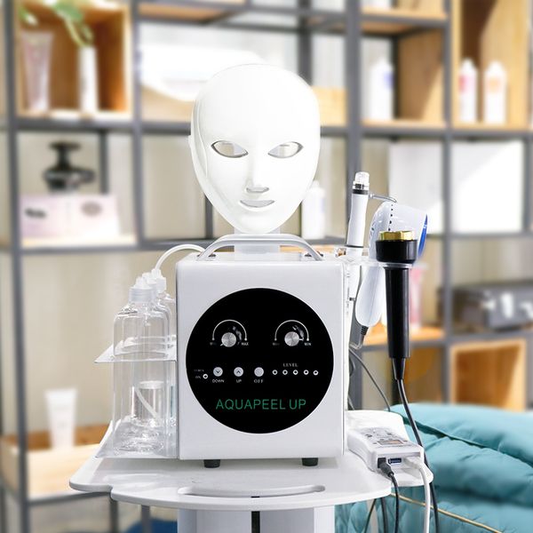 2019 5 in 1 hydradermabrasion ultrasonic rf bio cold hammer oxygen spray led mask face lifting skin tightening hydra facial machine, Black;white
2019 5 in 1 hydradermabrasion ultrasonic rf bio cold hammer oxygen spray led mask face lifting skin tightening hydra facial machine, Black;white