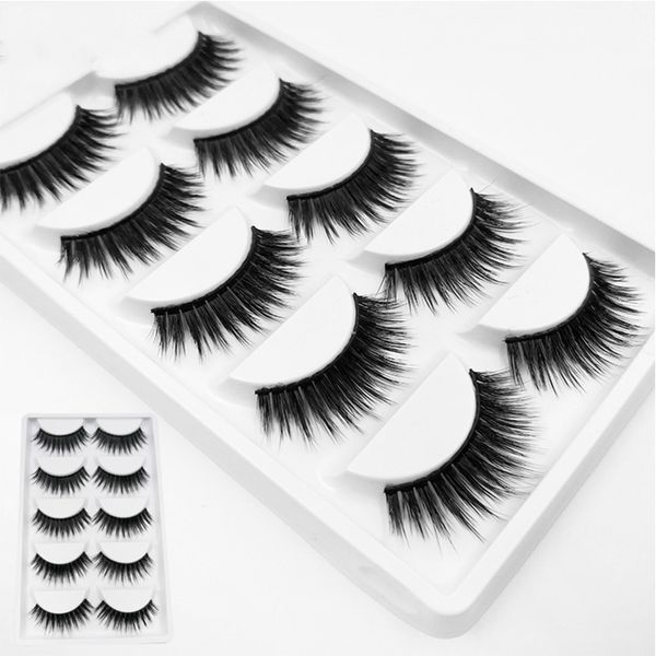 iflovedekd 5 pairs natural soft eye lashes makeup handmade thick fake false eyelashes d06
iflovedekd 5 pairs natural soft eye lashes makeup handmade thick fake false eyelashes d06