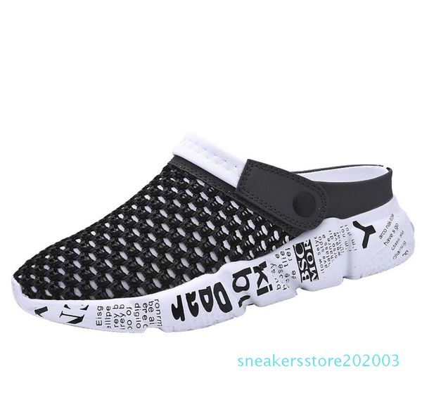 sandalias hombre 2019 men sandals tenis summer breathable air mesh men lighted slippers beach mens leisure shoes plus size 39-46 s03, Black
sandalias hombre 2019 men sandals tenis summer breathable air mesh men lighted slippers beach mens leisure shoes plus size 39-46 s03, Black