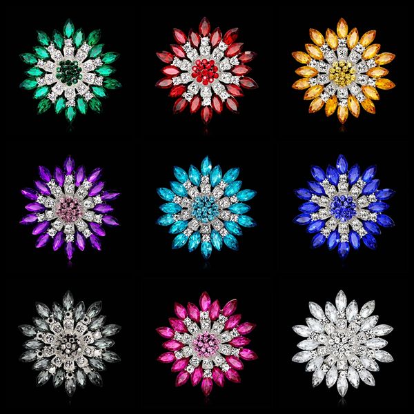 brooches colorful crystal multicolor flower enamel brooches pins women fashion multicolor flower brooch pins, Gray
brooches colorful crystal multicolor flower enamel brooches pins women fashion multicolor flower brooch pins, Gray