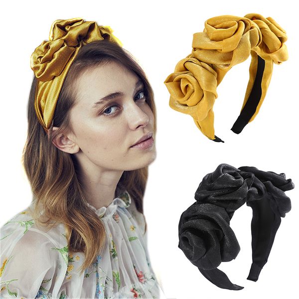 haimeikang floral sharp bezel women's fashion solid color headband satin head hoop large flower holiday hair accessories
haimeikang floral sharp bezel women's fashion solid color headband satin head hoop large flower holiday hair accessories