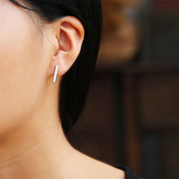 stud lotus fun real 925 sterling silver earrings handmade fine jewelry simple hexagonal prism stud earrings for women brincos01, Golden;silver
stud lotus fun real 925 sterling silver earrings handmade fine jewelry simple hexagonal prism stud earrings for women brincos01, Golden;silver