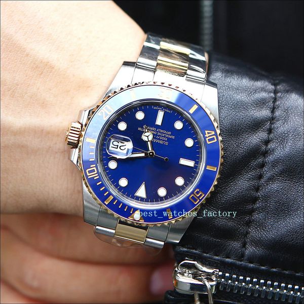 3a + asia 2813 40 gold steel blue ceramic circle blue face men's watch 116613lb sapphire glass automatic men's watch christmas, Slivery;brown
3a + asia 2813 40 gold steel blue ceramic circle blue face men's watch 116613lb sapphire glass automatic men's watch christmas, Slivery;brown