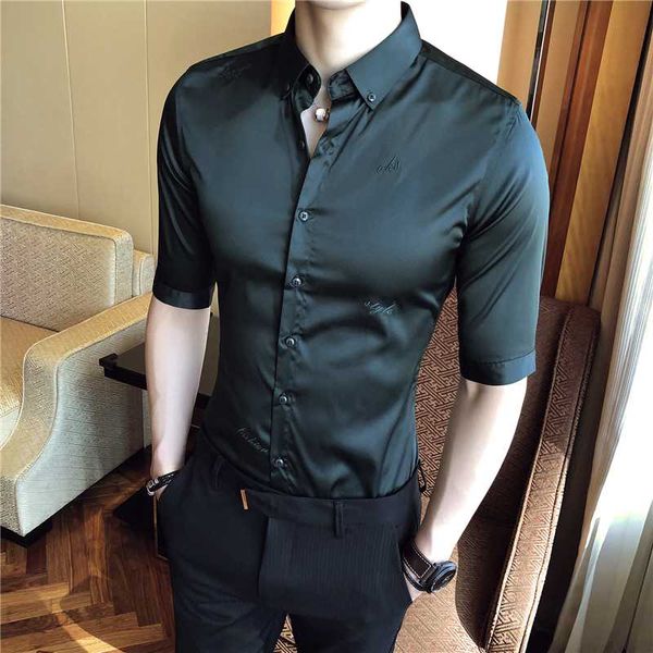 men's casual long sleeve shirt 2020 spring summer new england slim solid color long sleeve shirt youth fashion men's wear, White;black
men's casual long sleeve shirt 2020 spring summer new england slim solid color long sleeve shirt youth fashion men's wear, White;black