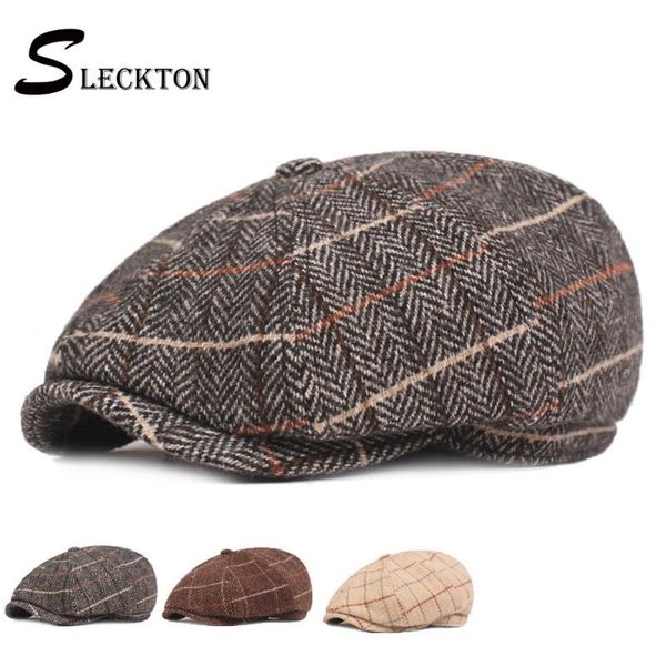 sleckton retro plaid beret peaked cap newsboy cap fashion octagonal hat winter hats for men unisex, Blue;gray
sleckton retro plaid beret peaked cap newsboy cap fashion octagonal hat winter hats for men unisex, Blue;gray