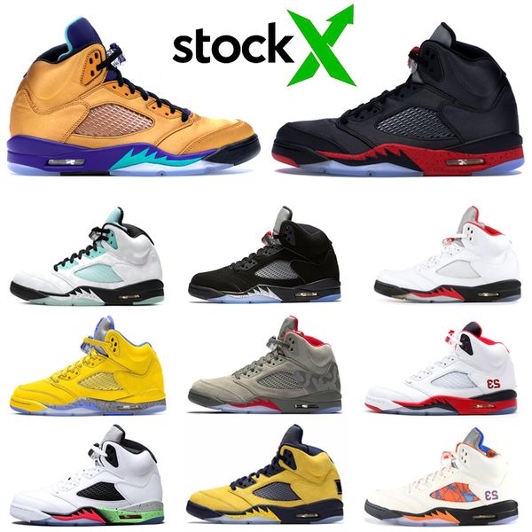 stock x jumpman 5 5s men basketball shoes bred oil grey fresh prince black metallic red mens trainer sports sneakers 7-13
stock x jumpman 5 5s men basketball shoes bred oil grey fresh prince black metallic red mens trainer sports sneakers 7-13