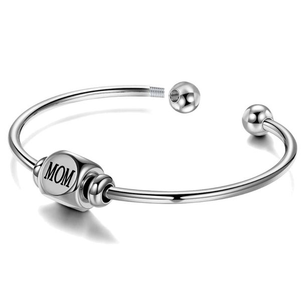 diy engrave beads gift stainless steel bracelet i love you mom rotating bead thanksgiving women birthday gift, Black
diy engrave beads gift stainless steel bracelet i love you mom rotating bead thanksgiving women birthday gift, Black