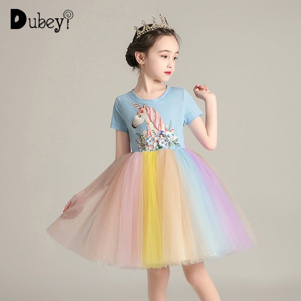little girl summer short sleeve unicorn dress rainbow mesh princess dress elegant unicorn casual costumes, Red;yellow
little girl summer short sleeve unicorn dress rainbow mesh princess dress elegant unicorn casual costumes, Red;yellow