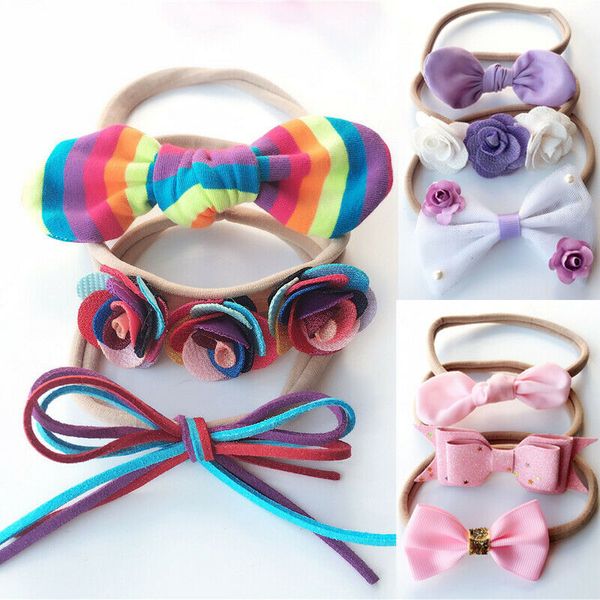 arrival 3pcs/set infant baby girl cute bow headband newborn headwear headdress hair band accessories, Slivery;white
arrival 3pcs/set infant baby girl cute bow headband newborn headwear headdress hair band accessories, Slivery;white