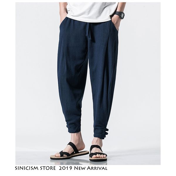 sinicism store harajuku streetwear joggers pants 2019 summer mens cotton linen sweaptpants male designer harem pants plus size, Black
sinicism store harajuku streetwear joggers pants 2019 summer mens cotton linen sweaptpants male designer harem pants plus size, Black