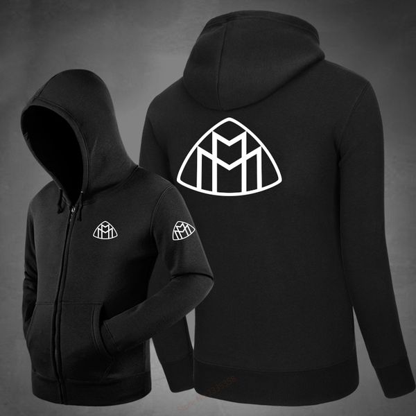 men for male winter solid colour maybach sweatshirt hoodie zipper pattern hoodie brand coat, Black
men for male winter solid colour maybach sweatshirt hoodie zipper pattern hoodie brand coat, Black